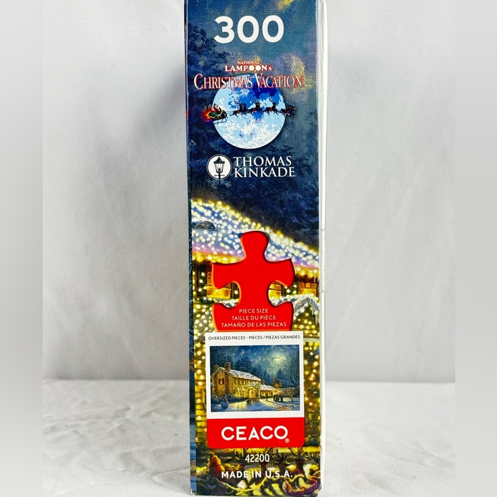 SEALED! Ceaco Thomas Kinkade “National Lampoons Christmas Vacation” Puzzle - Picture 5 of 6